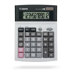 Canon 0694B001AC Αριθμομηχανή Λογιστική 12 Ψηφίων σε Μαύρο Χρώμα (WS-1210T)