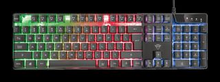Trust GXT 835 Azor Gaming Πληκτρολόγιο με RGB φωτισμό