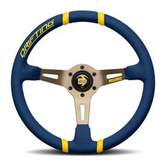 MOMO ΤΙΜΟΝΙ DRIFTING MICROFIBER 350MM ΜΠΛΕ