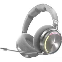 Corsair Virtuoso MAX Ασύρματο Over Ear Gaming Headset με σύνδεση Bluetooth Silver