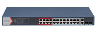 Hikvision DS-3E1326P-EI(B) Managed L2 PoE+ Switch με 24 Θύρες Ethernet