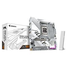 Gigabyte B850M Aorus Elite WIFI6E Ice Motherboard Micro ATX με AMD AM5 Socket