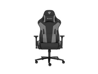 Genesis NFG-2096 Nitro 720 Καρέκλα Gaming Δερματίνης με Ρυθμιζόμενα Μπράτσα Μαύρο / Γκρι