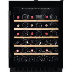 AEG AWS4052B5B Εντοιχιζόμενος Συντηρητής Κρασιών 52 Φιαλών, G (Υ82xΠ59,5xΒ56,5cm) Μαύρος