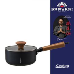 Heinner HR-SNT-C16 Κατσαρόλα με καπάκι 1.4L , 16x7.5εκ. , RIKITO WATANABE