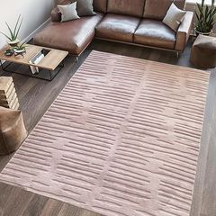 Heinner HR-OLVRUG160-BRW Ανάγλυφο Χαλί Ορθογώνιο , Oliver , 160x230 BRW
