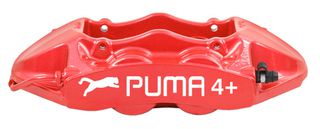 PUMA 4+ RED RACING 4 PISTON CALIPERS FOR DISKS 330mm-370mm ΔΑΓΚΑΝΕΣ 4 Π[ΙΣΤΟΝΕΣ