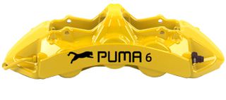 PUMA 6 YELLOW RACING 6 PISTON CALIPERS FOR DISKS 340mm-405mm ΔΑΓΚΑΝΕΣ 6 ΠΙΣΤΟΝΕΣ