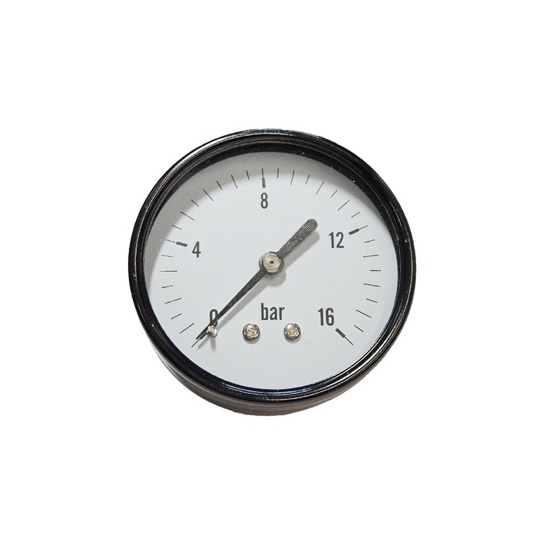 Μανόμετρο D.63 | 1/4BSP / Back | 0-16Bar