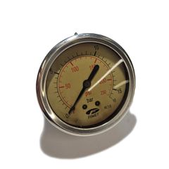 Paterlini | Μανόμετρο Γλυκερίνης 1/4" D.63 INOX FK
