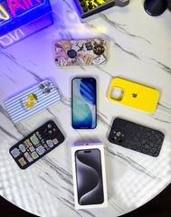 iPhone 15 Pro Max 512GB (Navy Blue) + 5 θήκες δώρο