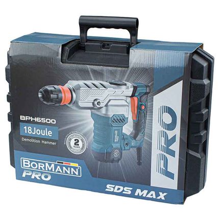 BORMANN Pro BPH6500 Κατεδαφιστικό Πιστολέτο SDS-MAX 1300W 18J ( 023197 )-thumb-1