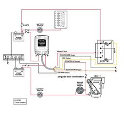 Ρελέ Blue Sea ML-ACR Αυτόματης Φόρτισης 12V DC 500A Manual Conctrol 7622