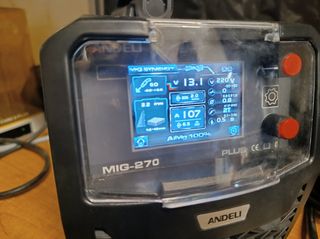 Μηχάνημα 2025 Ηλεκτροκόλληση Andeli Mig 270-thumb-3