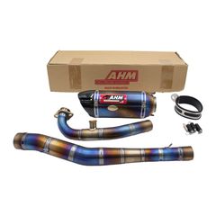 ΕΞΑΤΜΙΣΗ AHM YAMAHA CRYPTON X135 TITANIUM ΜΕ ΑΦΑΙΡΟΥΜΕΝΟ ΣΙΓΑΣΤΗΡΑ