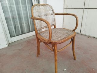 Vintage μασιφ πολυθρόνα 811 Josef Hoffman 1960