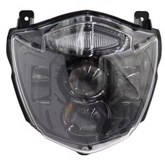 ΦΑΝΑΡΙ ΕΜΠΡΟΣ YAMAHA XT660X/XT660R 04-16 LED ΜΕ ΠΡΟΤΖΕΚΤΟΡΑ