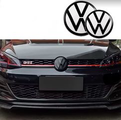 ΣΗΜΑΤΑ Car Emblem Covers Volkswagen white