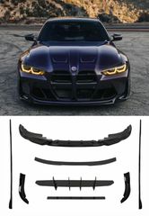 Aero Body Kit Extensions BMW 4 Series G22 Coupe (2020-Up) M Tech