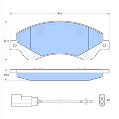 Δισκόφρενα ZTEC+ για Ford