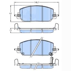 Δισκόφρενα  ZTEC+ για Honda