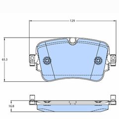 Δισκόφρενα ZTEC+ για Audi,Vw