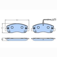Δισκόφρενα ZTEC+ για Nissan,Opel,Renault