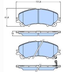 Δισκόφρενα ZTEC+ για Nissan,Renault