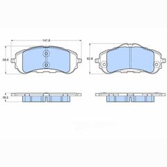 Δισκόφρενα  ZTEC+ για Citroen,Opel,Peugeot,Toyota