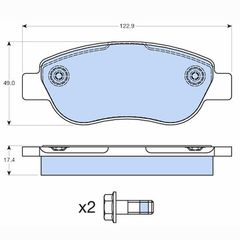 Δισκόφρενα  ZTEC+ για Fiat,Renault