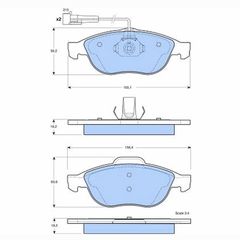 Δισκόφρενα ZTEC+ για Alfa Romeo,Fiat,Lancia