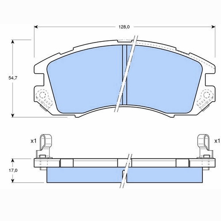 Δισκόφρενα ZTEC+ για Subaru