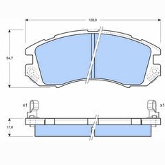 Δισκόφρενα ZTEC+ για Subaru