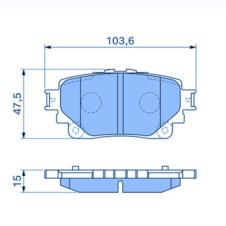 Δισκόφρενα  ZTEC+ για Lexus,Toyota
