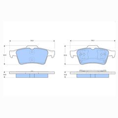 Δισκόφρενα ZTEC+ για Ford,Nissan,Opel,Renault,Saab