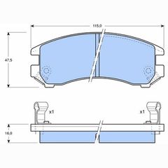 Δισκόφρενα ZTEC+ για Nissan,Suzuki