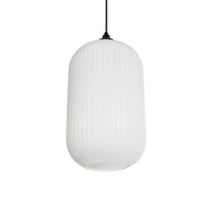 Κρεμαστό Φωτιστικό Οροφής με Ντουί 1 x E27 AC 220-240V IP20 - Λευκό - Μ20 x Π20 x Υ38cm