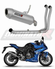 Dominator Εξάτμιση Ολόσωμη S6 S.Steel Suzuki GSX-8S/8R 2023- 2025 Euro5+ Με Σιγαστήρα