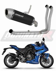Dominator Εξάτμιση Ολόσωμη S6 Black Suzuki GSX-8S/8R 2023- 2025 Euro5+ Με Σιγαστήρα