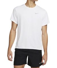 Μπλούζα Nike Dri-FIT Ανδρικό T-shirt Running Λευκό Μέγεθος Large