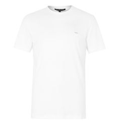 Μπλούζα Michael Kors T-Shirt Λευκό Regular Fit Μέγεθος XL