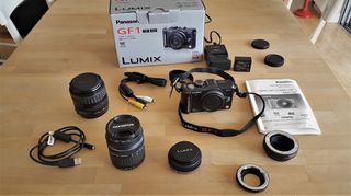 PANASONIC LUMIX DMC-GF1 FULL CAMERA KIT +1 δώρο!-thumb-1
