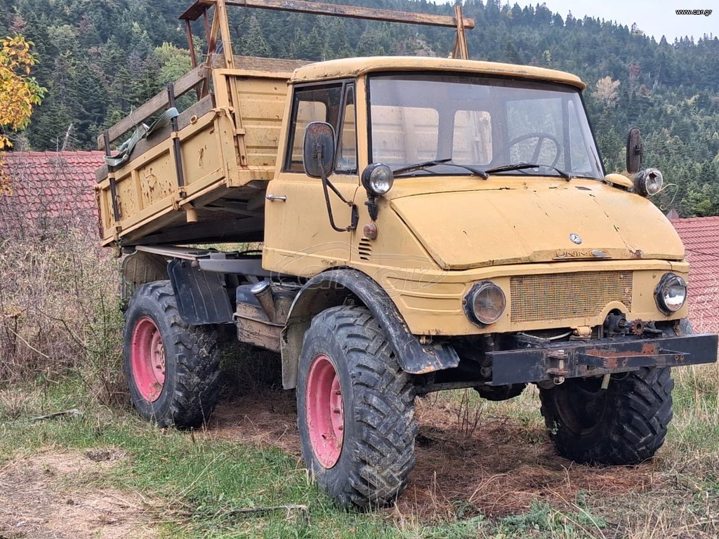 Pickup - Αγροτικό Mercedes-Benz 1987 UNIMOG,ΔΟΥΛΕΥΕΙ ΚΑΝΟΝΙΚΑ