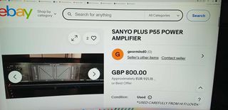 SANYO PLUS C55 + P55...(2x100watt)-thumb-2