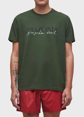 Μπλούζα T-shirt Osklen Amazonia Brazilian Soul Πράσινο Μέγεθος XL