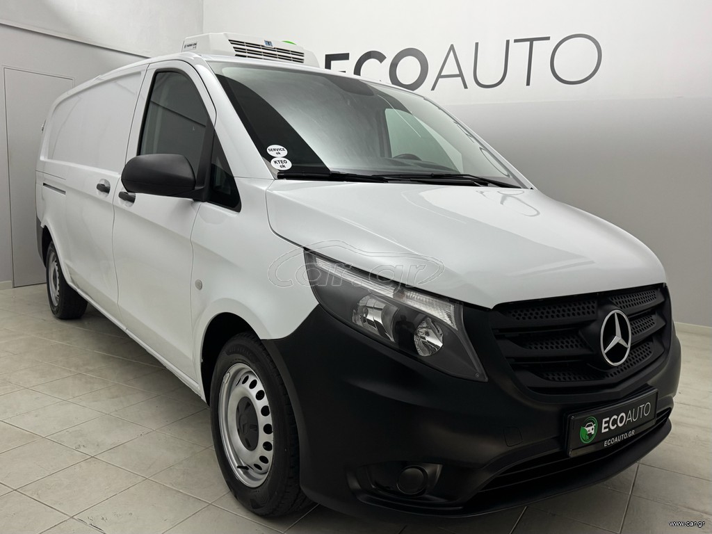 Ψυγείο Mercedes-Benz 2021 VITO 116 EXT LONG ΨΥΓΕΙΟ 2 ΠΛΑΙΝΕΣ ΧΩΡΙΣΜΑ ΕΛΛΗΝΙΚΗΣ ΑΝΤ/ΑΣ