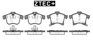 ZTEC+ Τακάκια φρένων OPEL Zafira A, B (T98, A05) - Corsa C, D (X01, S07) - Meriva A (X03) - Astra H (A04) - Adam (M13)
