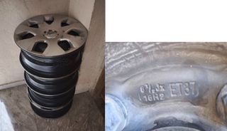 Ζαντες 16 Opel Meriva B LPG