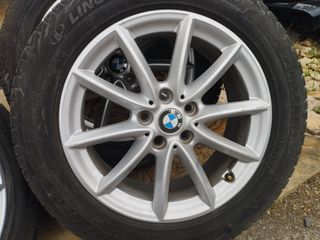 4άδα 17'' Ζαντ/χα BMW X1 2018, 225/55/17'' Άριστα λάστιχα του 2023!-thumb-2
