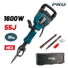 BORMANN Pro BDH4900 Κατεδαφιστικό Πιστολέτο HEX 1600W 55J ( 035237 )